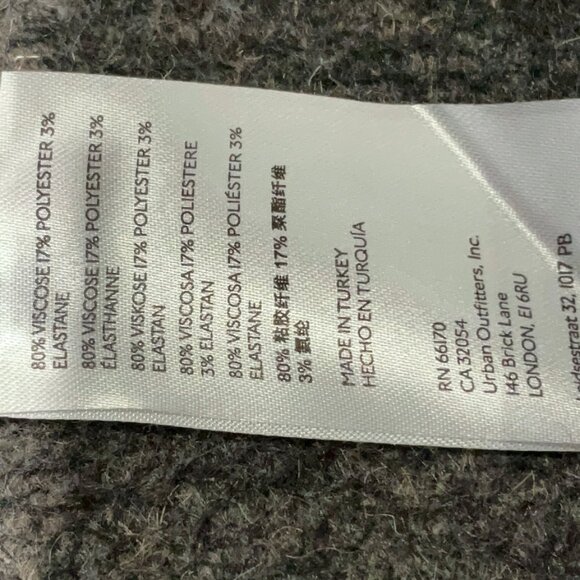 Anthropologie Ivory White Long Sleeve Turtleneck Sweater Women's Large - Picture 6 of 6